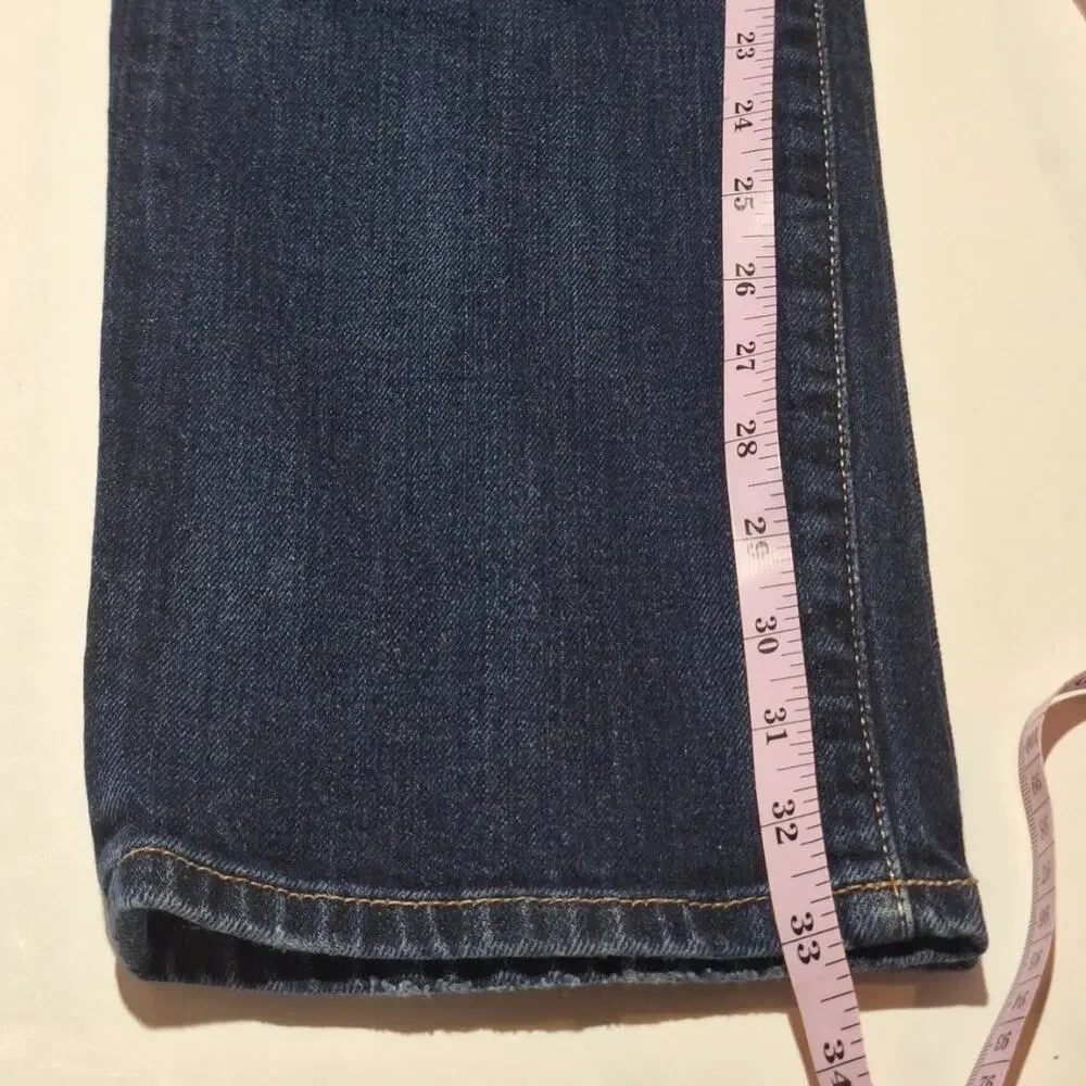 Lucky Brand Jeans Men's 33/34 Dark Wash Classic Retro Normcore Classiccore Denim